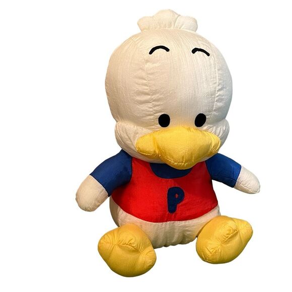 Sanrio Other - Sanrio 1996 Pekkle Puffalump Plush Duck Stuffed Animal 13” w/tag attached white